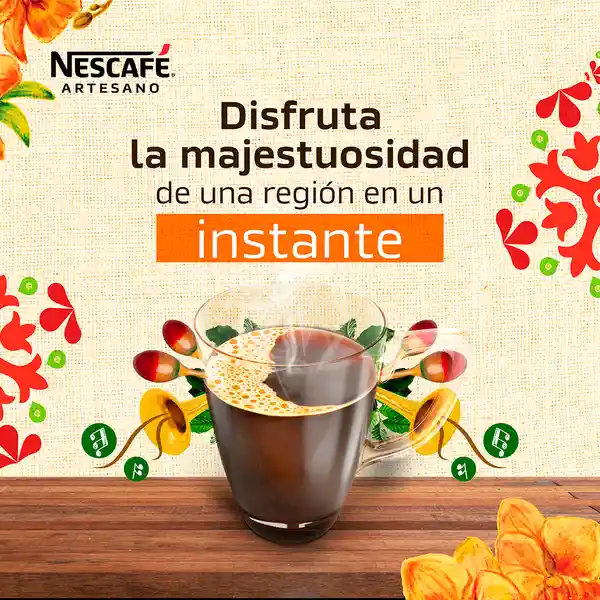 Nescafé Café instantáneo Artesano Antioquia 