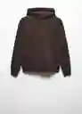 Buzo Sudadera Bono Chocolate Talla M Hombre Mango