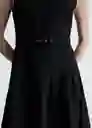 Vestido Camelia Negro Talla Xs Mujer Mango