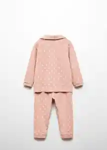 Pijama Pradob Rosa Talla 70 Niña Mango