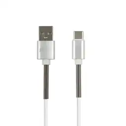 Cable Usb Jaltech Trenzado Bl Tipo C Jal-1707 1.2 Metros