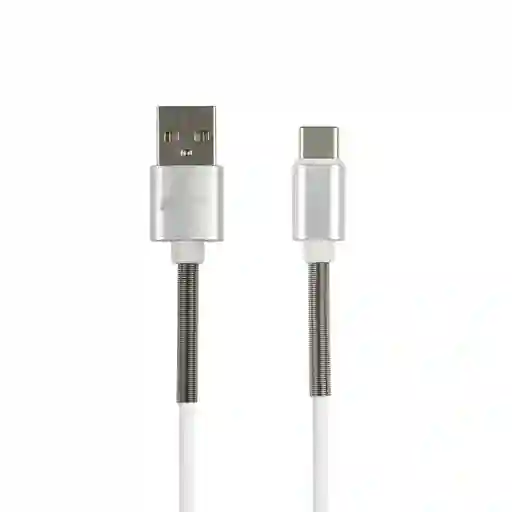 Cable Usb Jaltech Trenzado Bl Tipo C Jal-1707 1.2 Metros