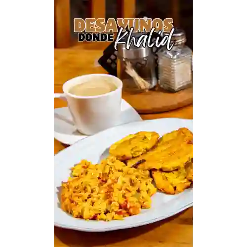 Huevo con Patacón