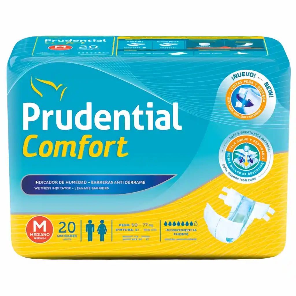 Prudential Comfort Pañal