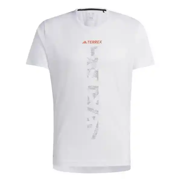 Adidas Camiseta Agr Shirt Para Hombre Blanco Talla M