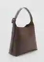 Bolso G Winnie Chocolate Mujer Mango