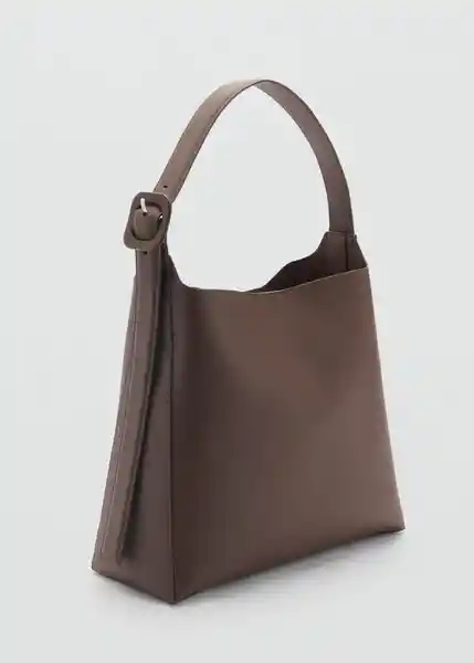 Bolso G Winnie Chocolate Mujer Mango