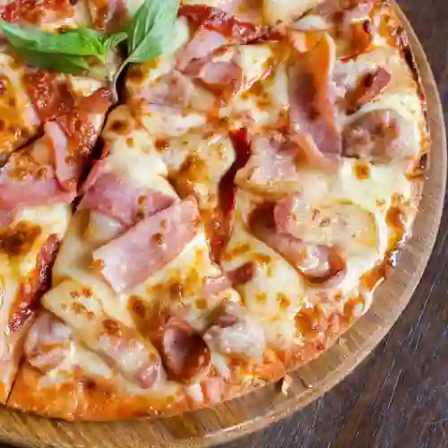 Pizzas Jamon y Queso Grande