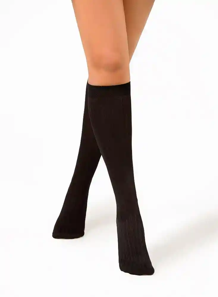 Medias Slack U-negro