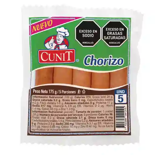Chorizo Cunit Chorizo (175 Gr)