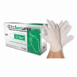 Alfa Safe Guantes de Látex Talla M
