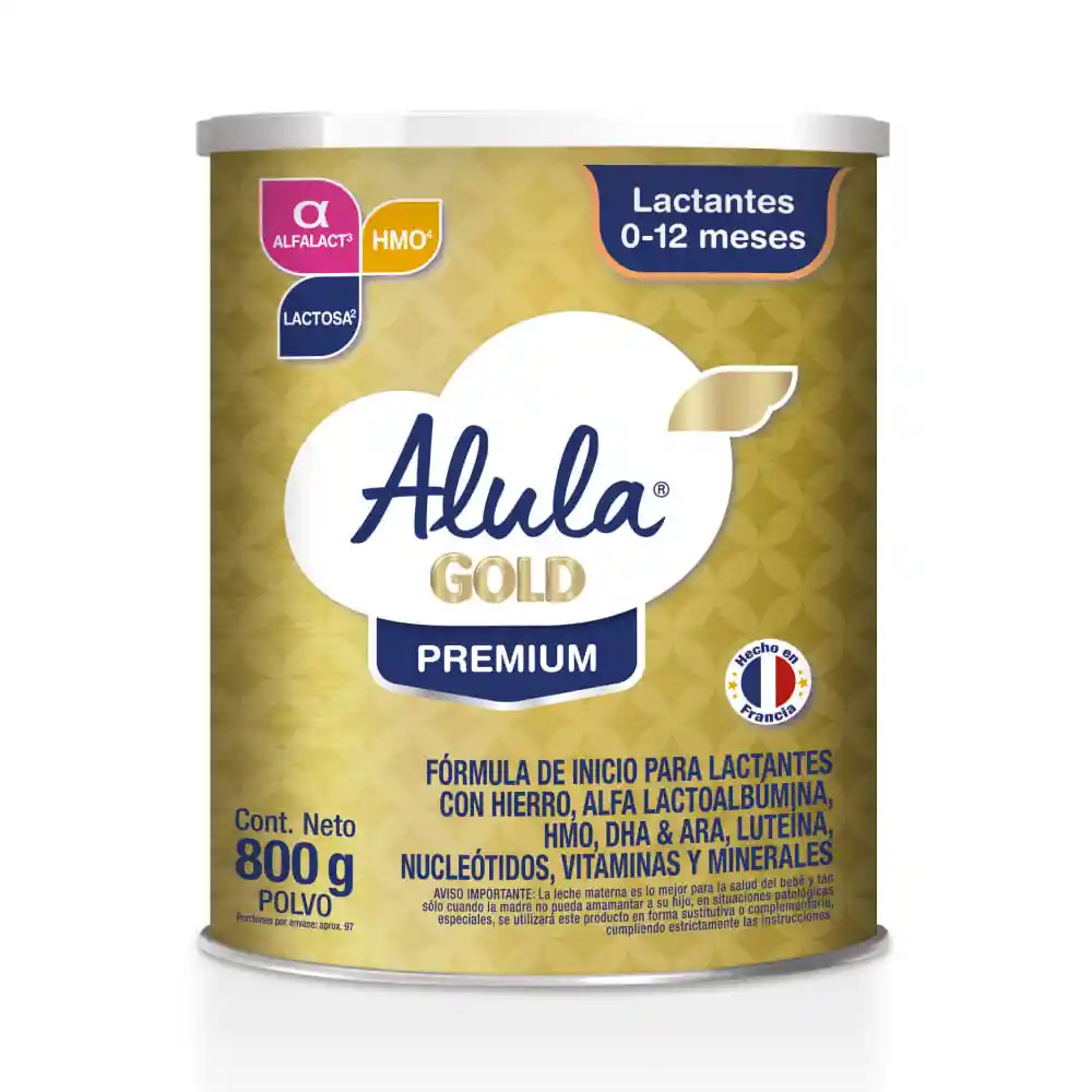 Alula Gold Lactantes Premium 0-12 Meses Lata