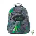 Morral Juvenil Porta Pc 14" Acuarela Gris
