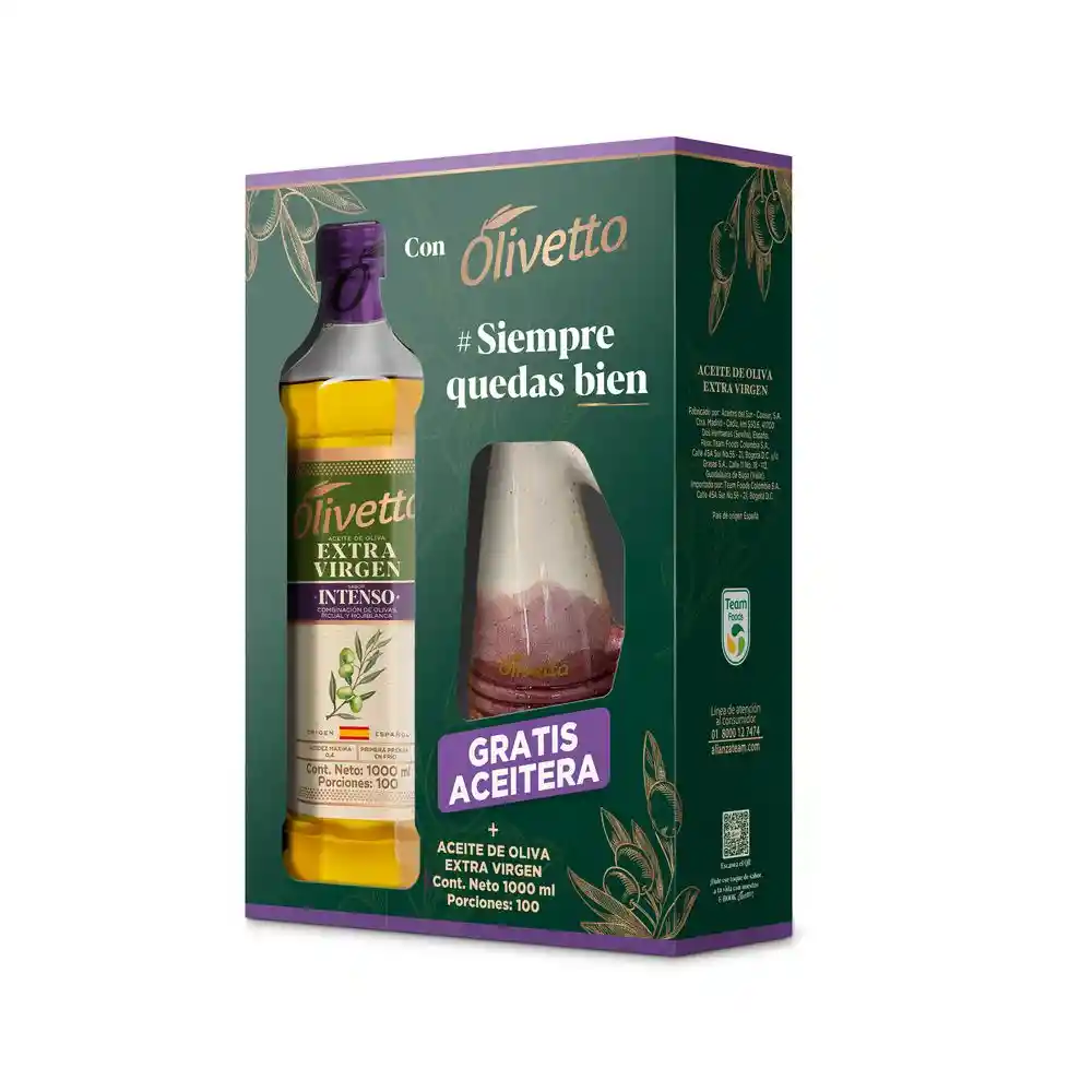 Oferta Aceite Intenso Gts Aceitera Olivetto
