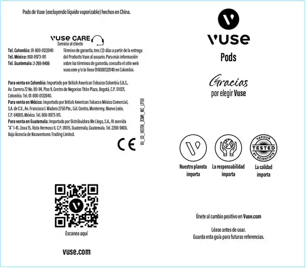 Vuse Cápsulas Cucumber Mix 34 mg