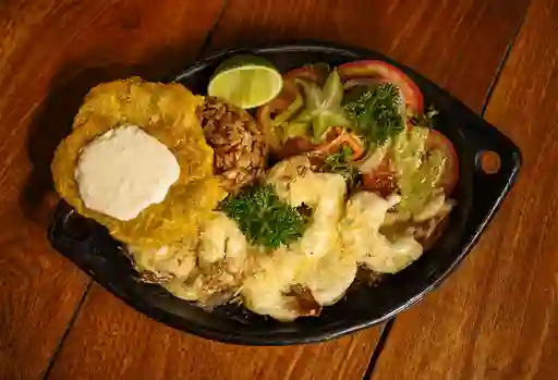 Langostinos en Salsa de Quesos