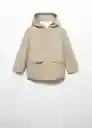 Abrigo Parka Sergio Topo Talla 12 Niños Mango