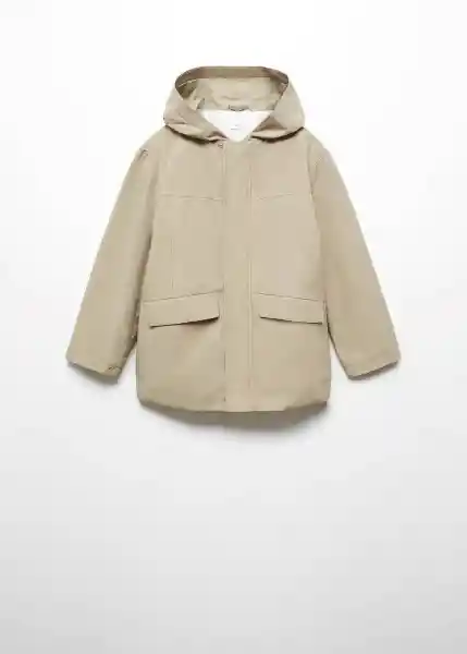 Abrigo Parka Sergio Topo Talla 12 Niños Mango