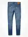 Jean Skinny Azul Talla 31 X 30 Hombre American Eagle