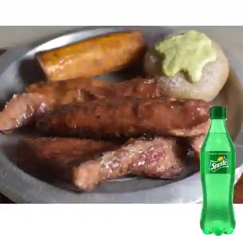 Combo Costilla Ahumada de Cerdo + Sprite 400ml