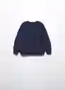 Sudadera York Navy Talla 67 Niños Mango