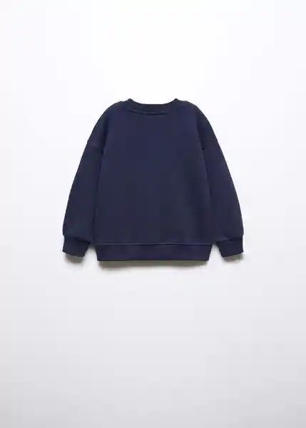 Sudadera York Navy Talla 67 Niños Mango