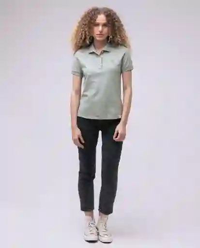 Camiseta Mujer Verde Talla XS 600D007 Americanino