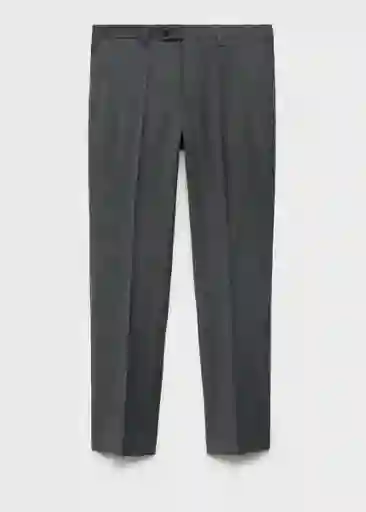 Pantalón Milan Gris Talla 46 Hombre Mango
