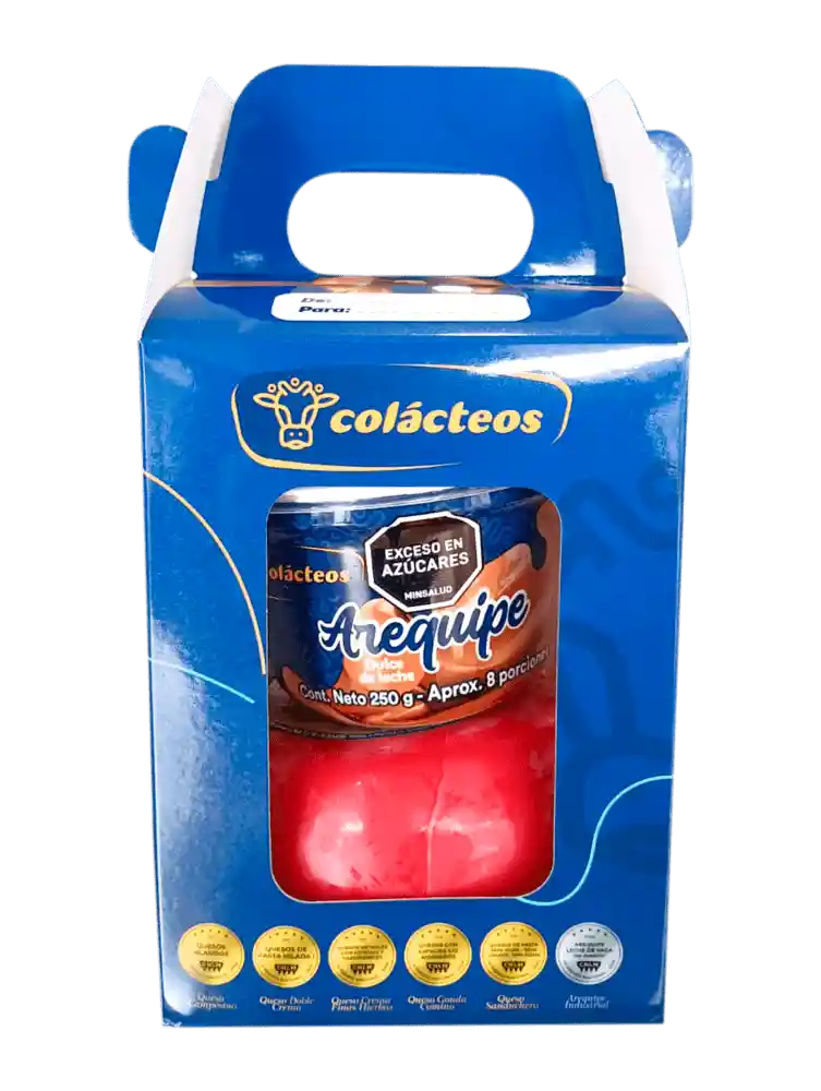 Combo Colacteos Gouda*250+arequipe*250gr
