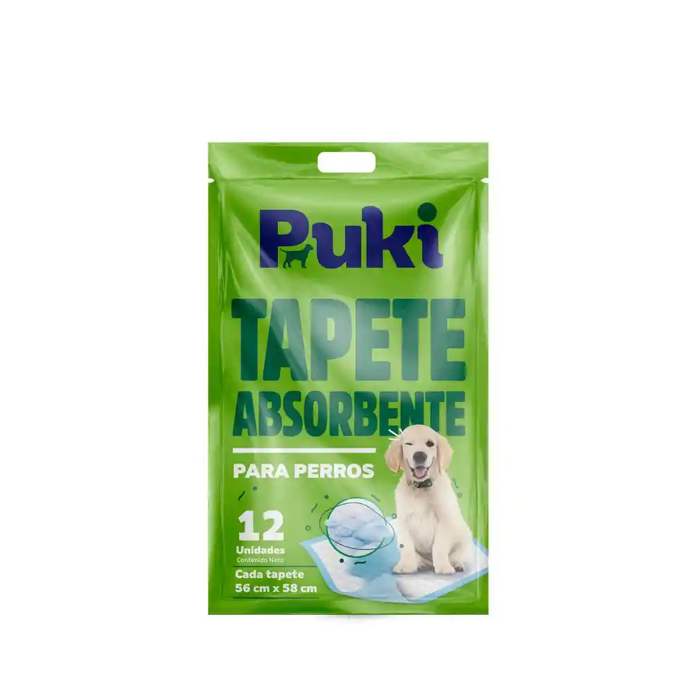 Tapete Absorbente Para Perros Pukí Sin Ref