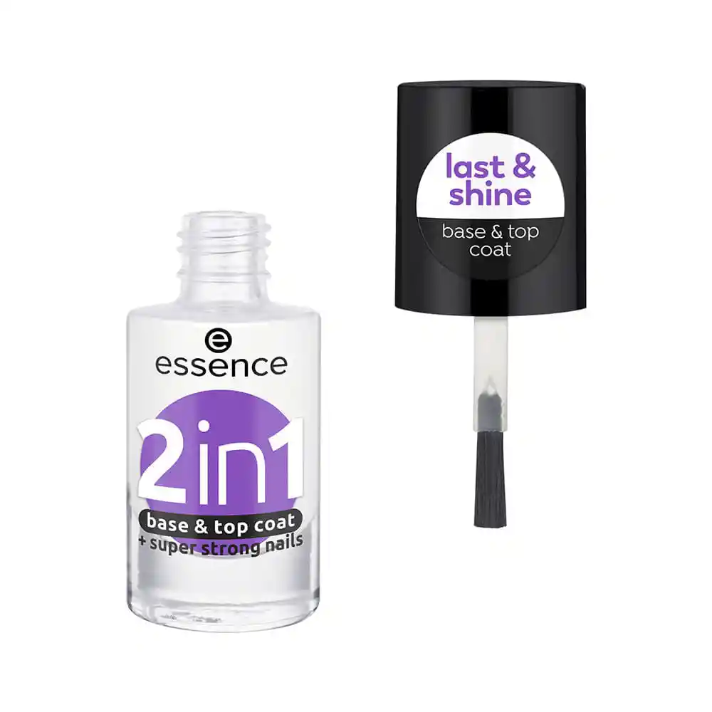 Esmalte Essence 2 en 1 Base & Top Coat