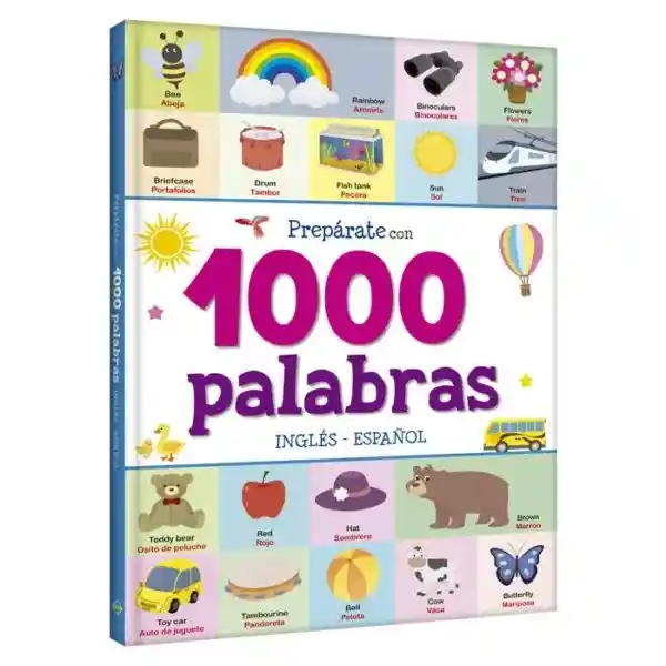 Prepárate Con 1000 Palabras Inglés y Español