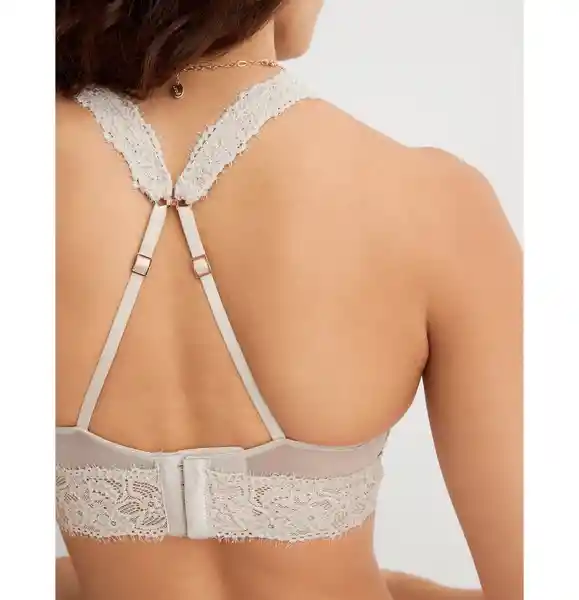 Brasier Bralette Aerie Para Mujer Beige Talla Small American Eagle