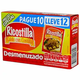 Ricostilla Caldo de Costilla Desmenuzado