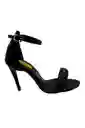 Sandalia Tacon Negro Para Mujer Stacie