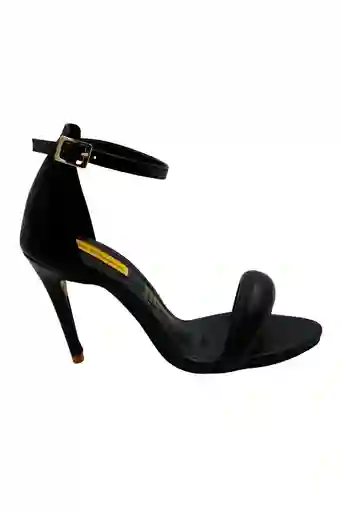Sandalia Tacon Negro Para Mujer Stacie