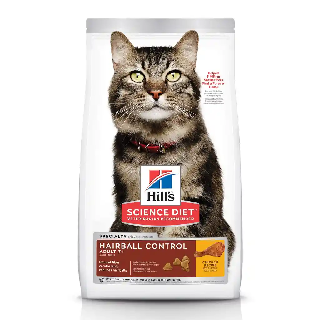 Hills Alimento para Gatos Mature Hairball Control