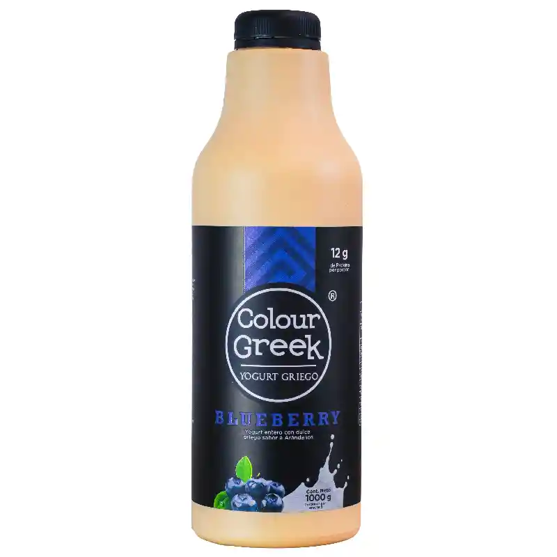 Colour Greek Yogurt Griego Blueberry