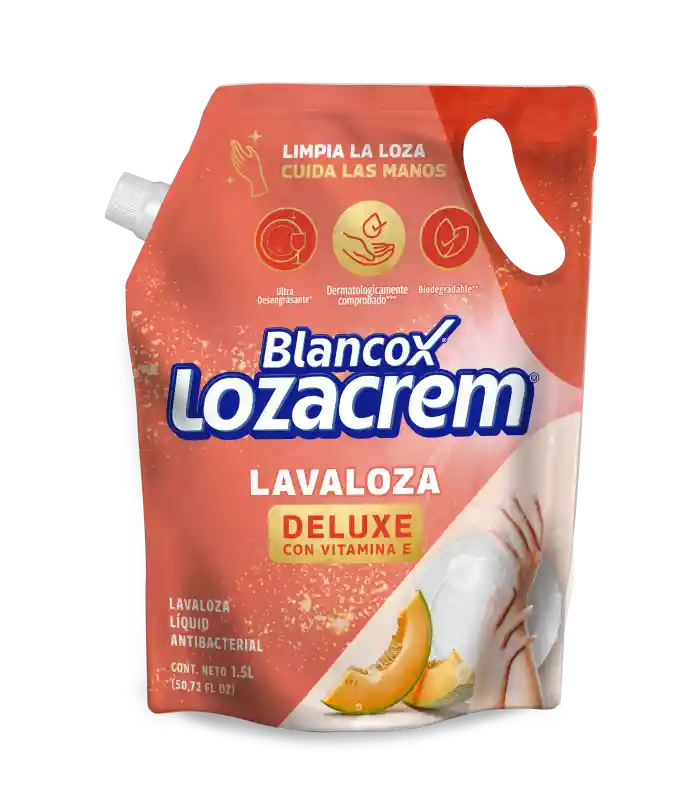 Blancox Lavaloza Lozacrem Líquido Vitamina e Glicerina