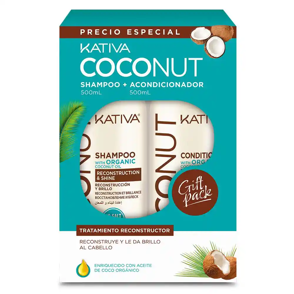 Pack Shampoo + Acond Coco Kativa