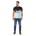 Pilatos Camiseta Manga Corta Tricolor Talla S