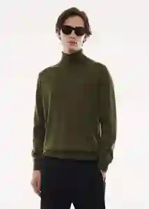 Buzo Jersey Willyt Khaki Talla M Hombre Mango