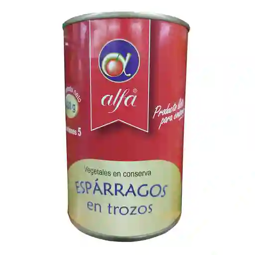Esparragos Alfa en Trozos