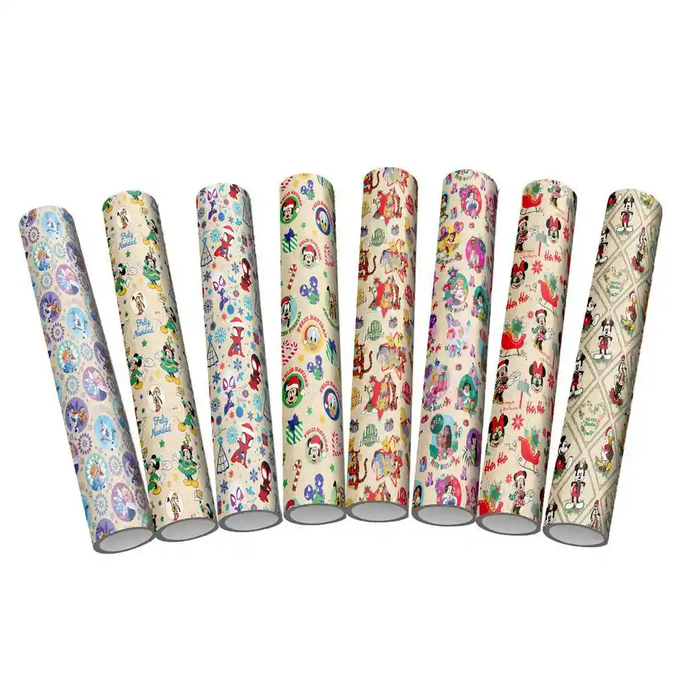 Rollo de Papel Regalo Navidad Disney Kraft Display Primavera 3755007