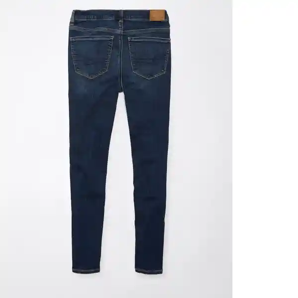 Jean Jegging Crop Mujer Azul Talla: 4 American Eagle