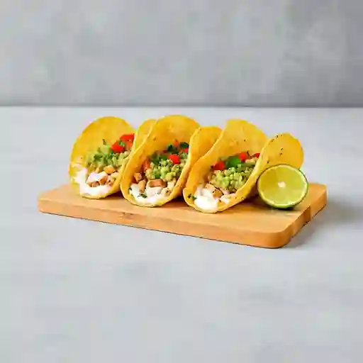 Tacos de Pollo X3