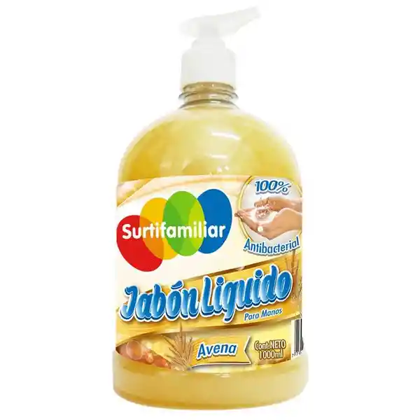 surtiFamiliar jabon liquido avena