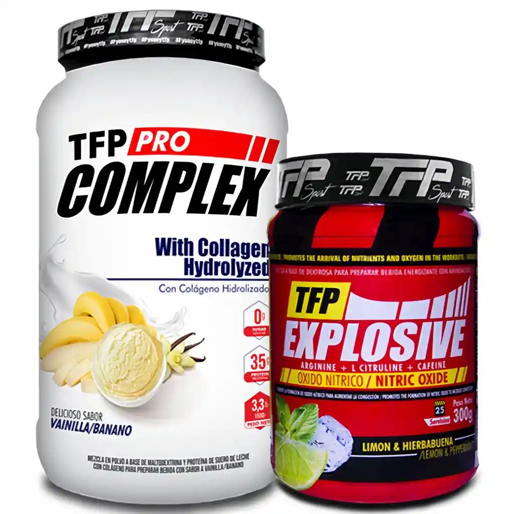 Complex Tfp Sport Kit Suplemento Proteína Pro + Explosive