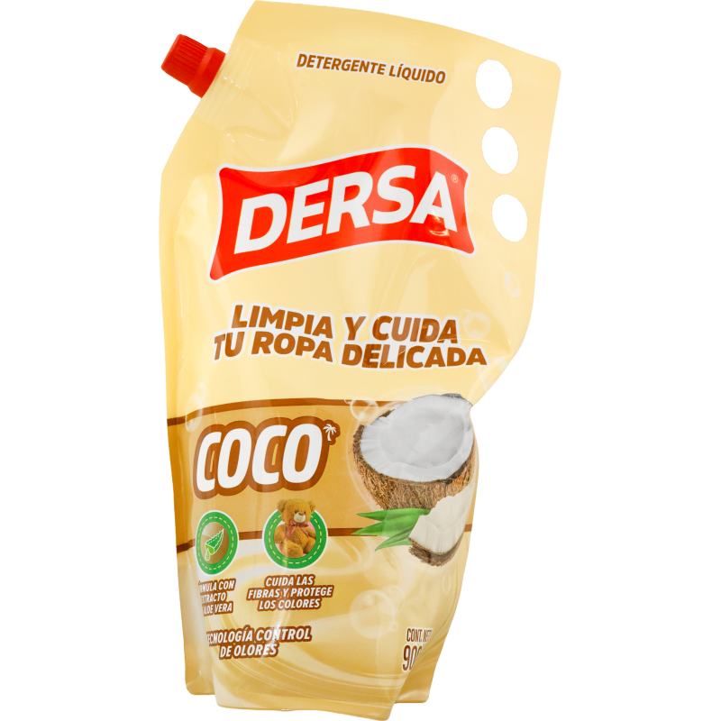 Dersa Detergente Líquido Coco 900 ml
