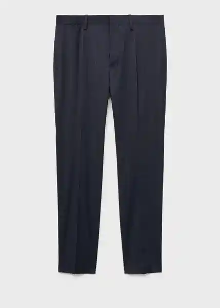 Pantalón Paris Marino Talla 44 Hombre Mango